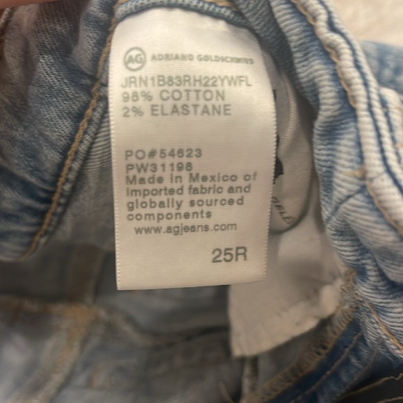 AG Adrian Goldschmedi Jeans Farrah pants 25 bootcut high rise - Picture 8 of 11